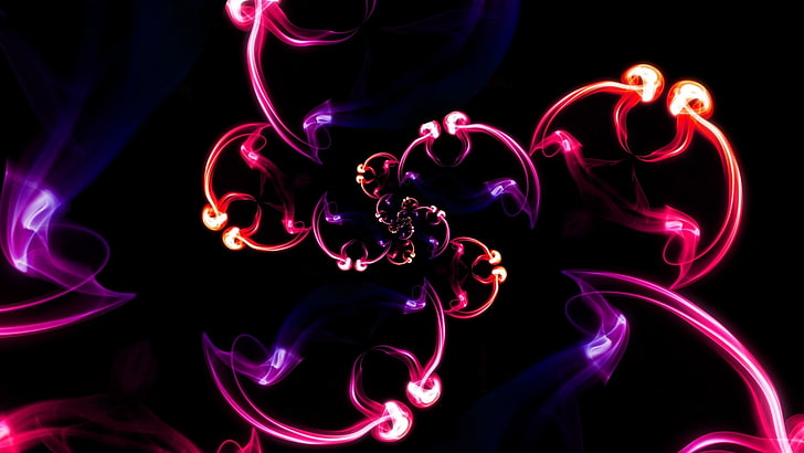 HD wallpaper: pink, purple, magenta, neon, darkness, graphic design, colors  | Wallpaper Flare