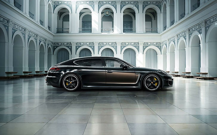 HD wallpaper: Porsche Panamera Turbo S Executive Exclusive Series 2, black  luxury sedan | Wallpaper Flare