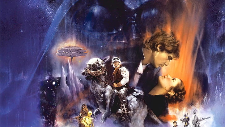 star wars movies poster luke skywalker han solo chewbacca leia organa c3po movie posters 1920x10 Entertainment Movies HD Art