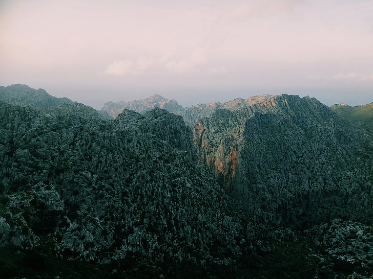 mountain peak, mountains, stones, top, nature, landscape, china - East Asia, HD wallpaper