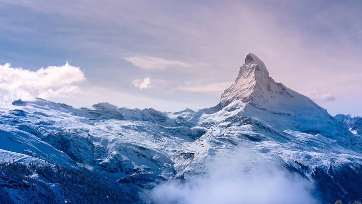 Mount Everest, Nepal, Zermatt, 4k, HD wallpaper, Valais, Switzerland, HD wallpaper