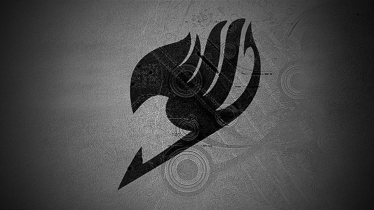 Fairy Tail logo, art and craft, creativity, drawing - art product