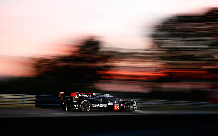 Porsche, race, 2015, 24 hours of le mans, HD wallpaper