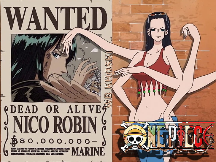Nico Robin, Anime, One Piece