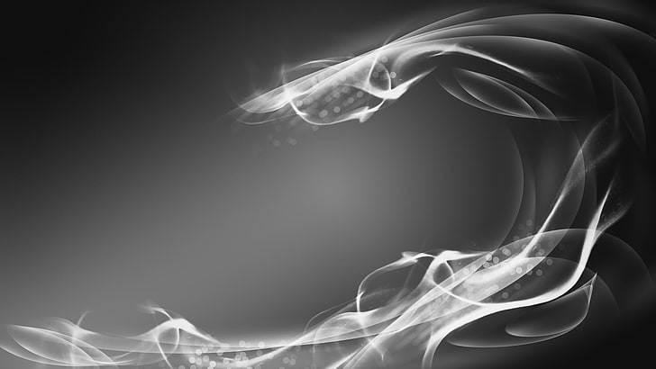 abstract, smoke, motion, light, curve, cloud, cigarette, roentgenogram, HD wallpaper