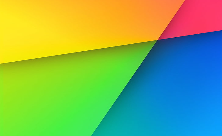 Nexus 7, four-color wallpaper, Computers, Android, multi colored