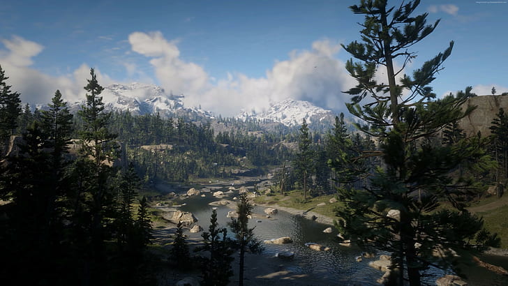 4K, Red Dead Redemption 2, screenshot