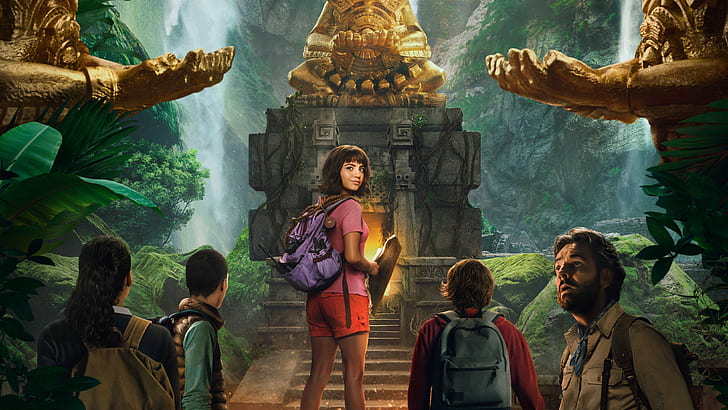 Movie, Dora and the Lost City of Gold, Isabela Moner, HD wallpaper