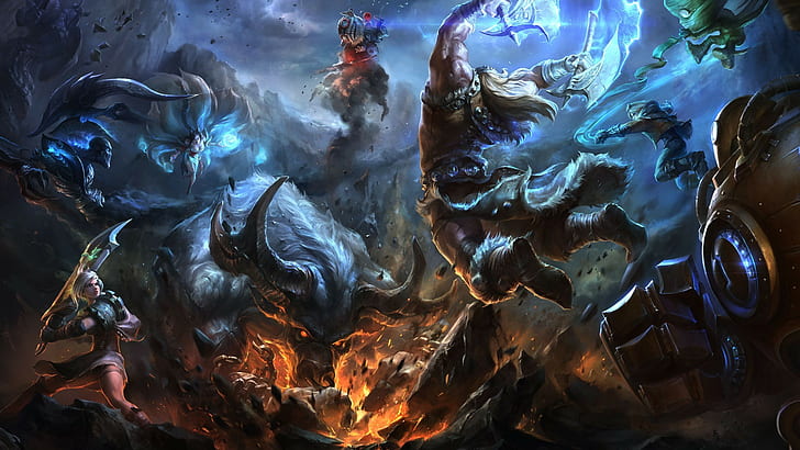 League of Legends, Nocturne  the Eternal Nightmare, Ahri (League of Legends), HD wallpaper