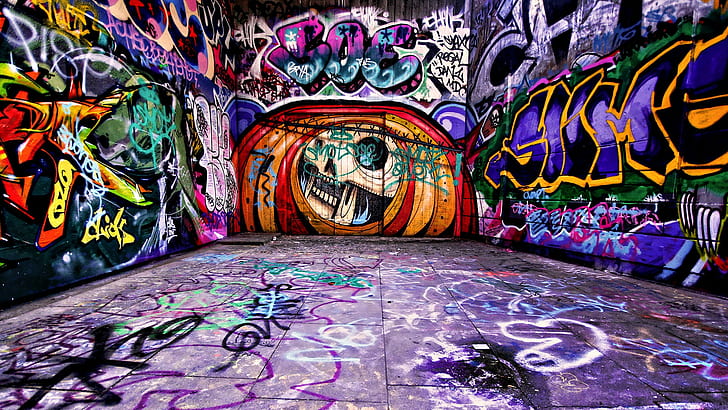 graffiti, HD wallpaper
