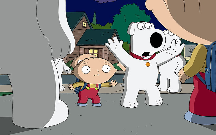 TV Show, Family Guy, Brian Griffin, Stewie Griffin, HD wallpaper