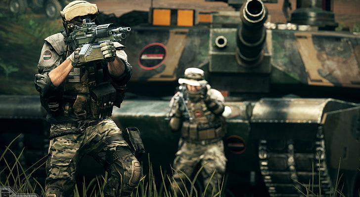 Battlefield 4, Games, war, bf, soldiers, bf4, mainbattletank, HD wallpaper