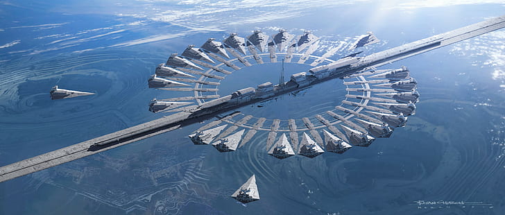 Star Destroyer, Rogue One: A Star Wars Story, concept art