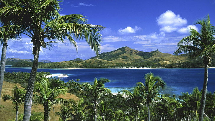 fiji, islands, landscapes
