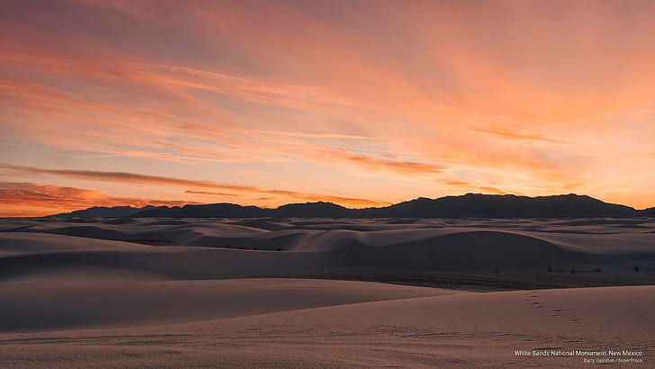 White Sands National Monument, New Mexico, National Parks, HD wallpaper