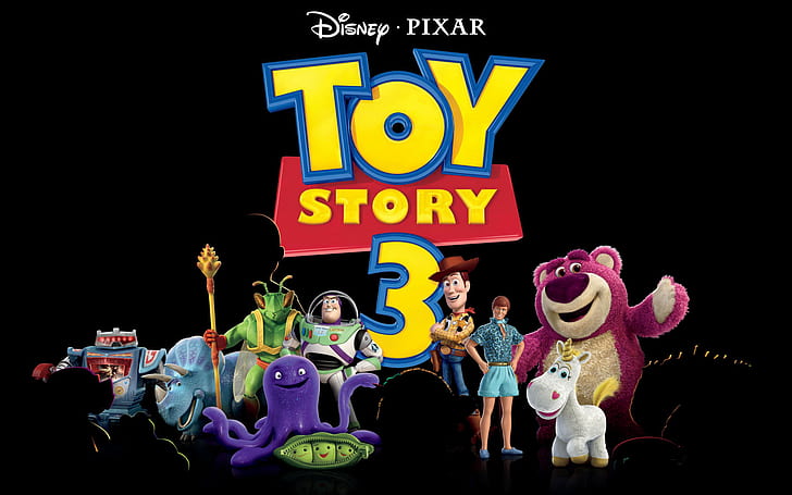 Toy Story 3 (2010) Movie HD, toy story 3 poster, movies, pixars, HD wallpaper