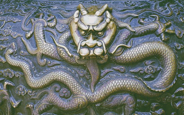 dragon, China, HD wallpaper