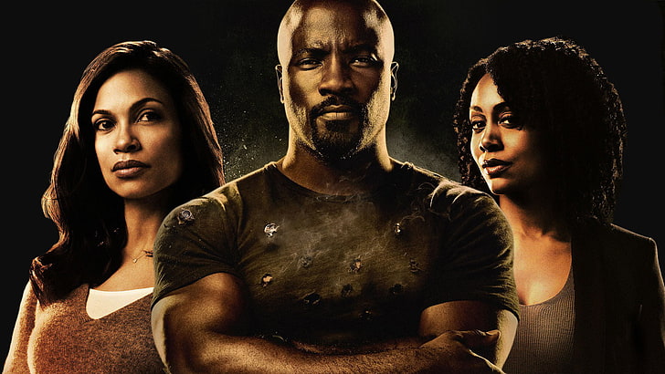 luke cage, tv shows, hd, mike colter, portrait, young adult, HD wallpaper
