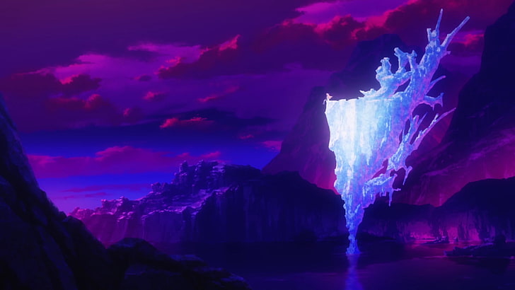 blue ice illustration, shelter, Madeon, Porter Robinson, sky, HD wallpaper