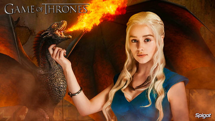 Game of Thrones - Daenerys Targaryen, game of thrones daenerys targaryen, HD wallpaper