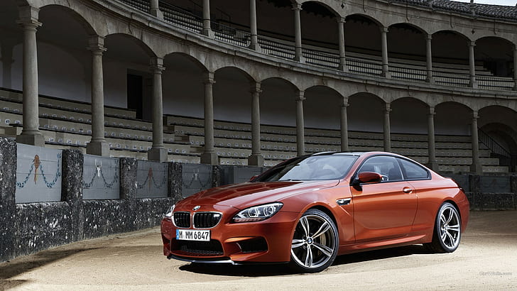 BMW M6, coupe, car, HD wallpaper