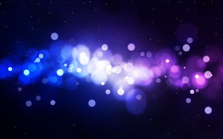 bokeh lights, abstract, colorful, digital art, night, backgrounds
