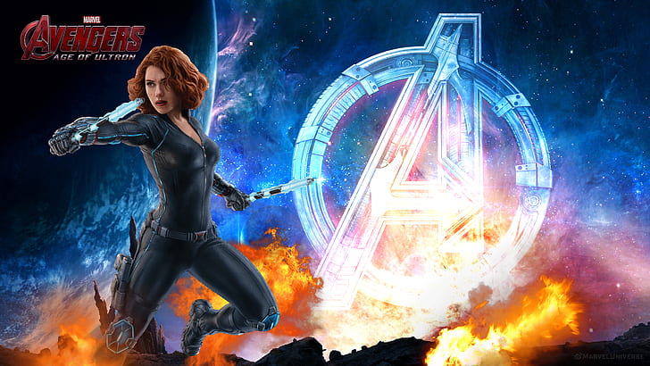 Avengers Age Of Ultron Marvel Scarlett Johansson Black Widow Desktop Wallpaper Backgrounds Free Download 5120×2880, HD wallpaper