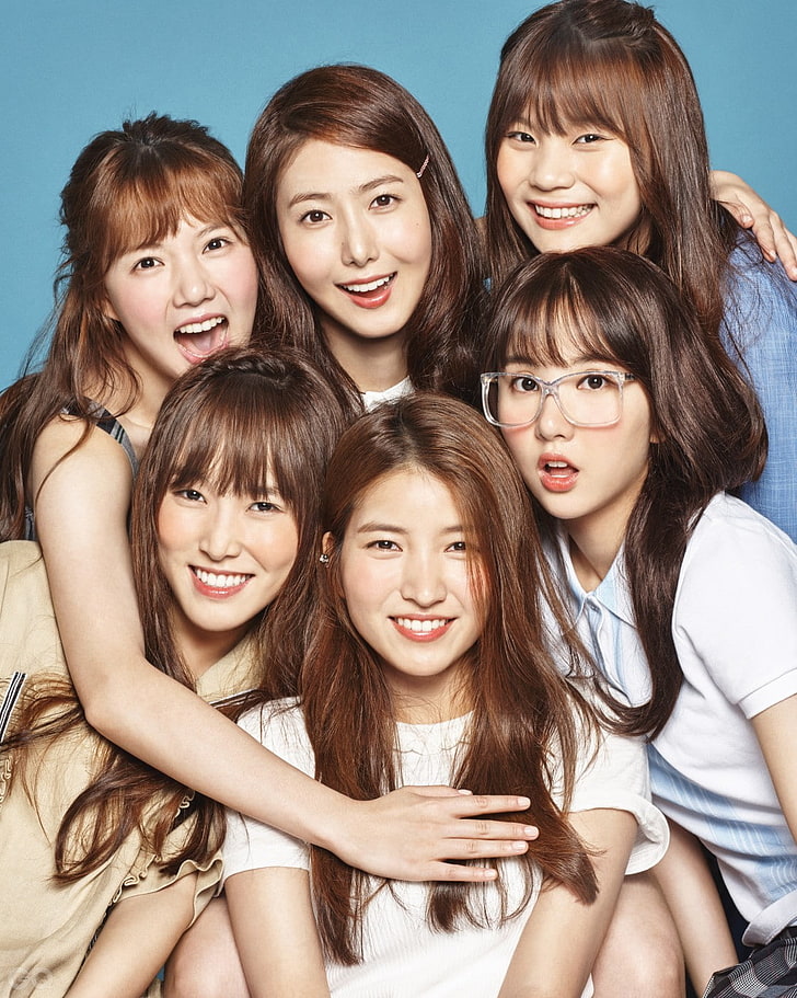 Gfriend, K-pop, South Korea, Idol, music, women, Asian, friendship, HD wallpaper