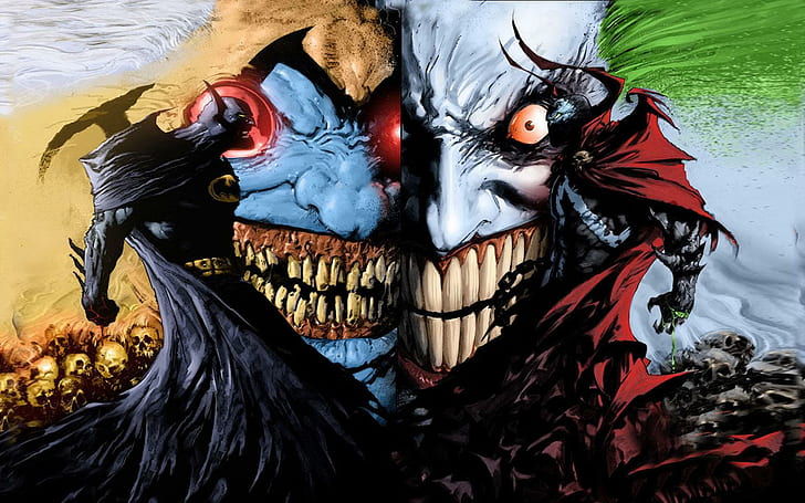 Joker-HQ-Batman Wallpaper by Birdcage-Lament on DeviantArt