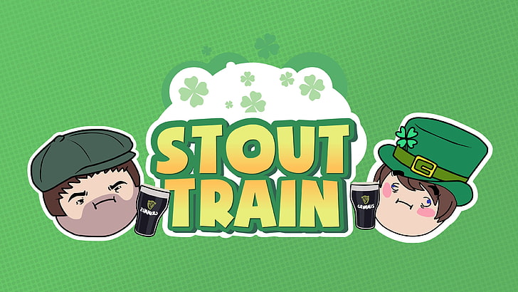 Stout Train graphic wallpaper, Game Grumps, Steam Train, video games