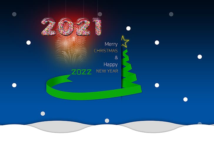 HD wallpaper: Christmas, Christmas 2021, Happy New Year, happy new year  2022 | Wallpaper Flare