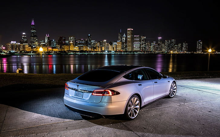 Tesla S, car, vehicle, Tesla Motors