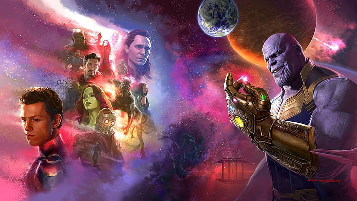 Movie, Avengers: Infinity War, Black Panther (Marvel Comics), HD wallpaper
