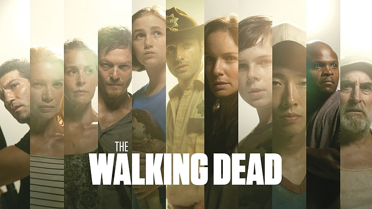 The Walking Dead wallpaper, Steven Yeun, group of people, young adult