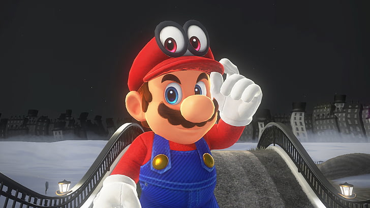 Mario, Super Mario Odyssey, HD wallpaper