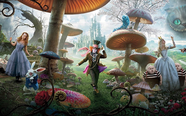 HD wallpaper: Alice in Wonderland HD | Wallpaper Flare