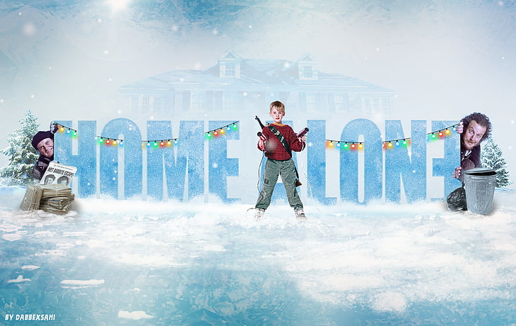 Home Alone movie, Christmas, winter, ice, snow, nature, cold temperature, HD wallpaper