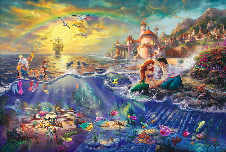 Ariel (The Little Mermaid) 1080P, 2K, 4K, 5K HD wallpapers free download |  Wallpaper Flare