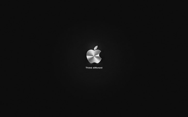 Apple logo, wallpaper, metallic, brand, iMac, vector, symbol