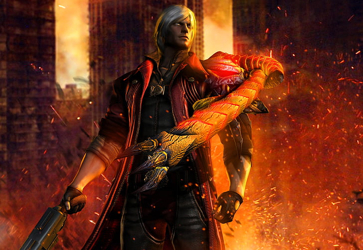 Devil May Cry 4 Special Edition Dante Wallpaper – SyanArt Station