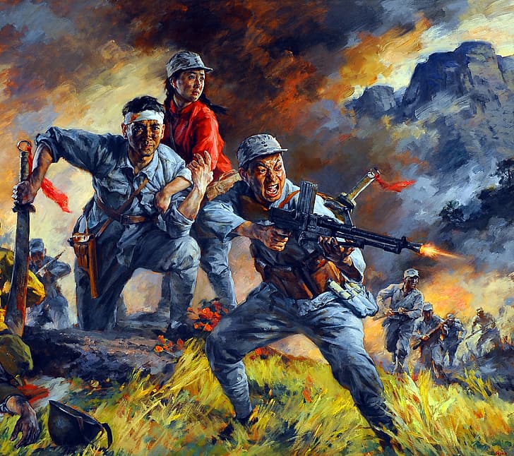 HD wallpaper: Chinese Civil War, People's Republic of China | Wallpaper ...