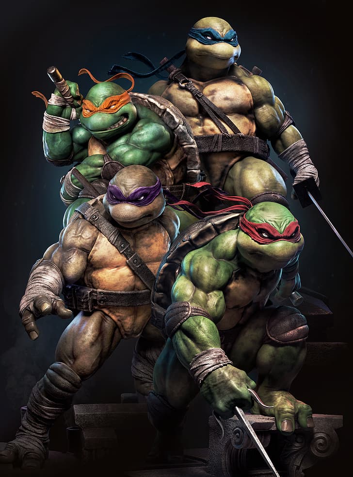 Teenage Mutant Ninja Turtles Art HD 4K Wallpaper #8.2768