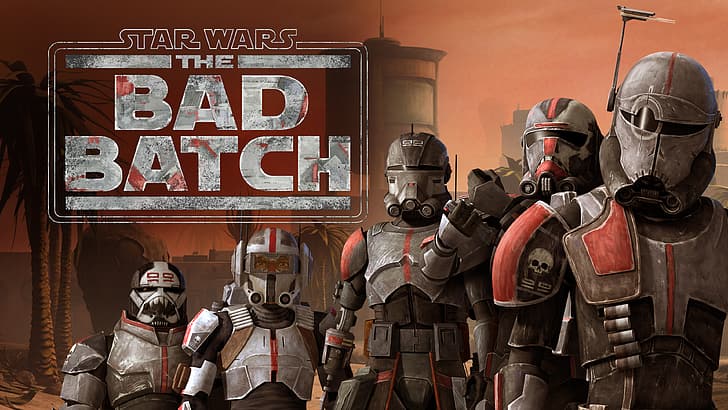 star wars bad batch, clone trooper, TV Series, HD wallpaper