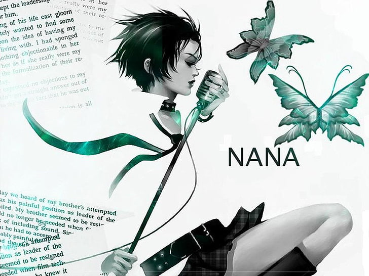 HD wallpaper: Anime, Nana, Butterfly, Girl, Nana Osaki | Wallpaper Flare