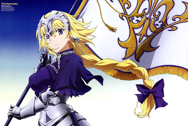 Fate/Apocrypha , Ruler (Fate/Grand Order), anime girls, art and craft, HD wallpaper