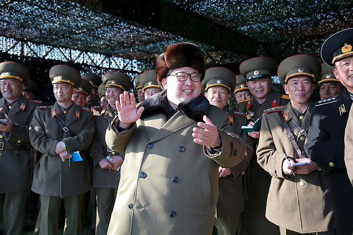 people, hat, North Korea, The DPRK, the dictator, Kim Jong-UN, HD wallpaper