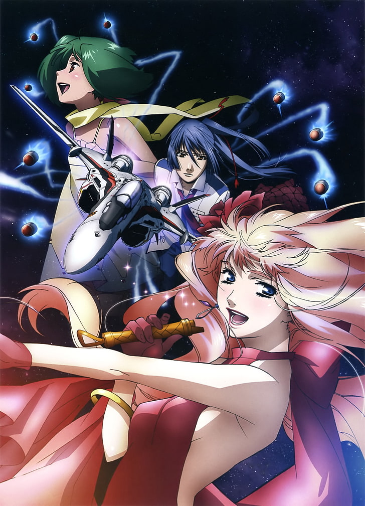 Amazon.com: Macross Frontier Anime Fabric Wall Scroll Poster (32 x 41)  Inches.[WP]-Mac-67 (L): Posters & Prints