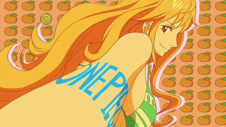 Download Nami One Piece With Zeus And Merry Wallpaper  Wallpaperscom