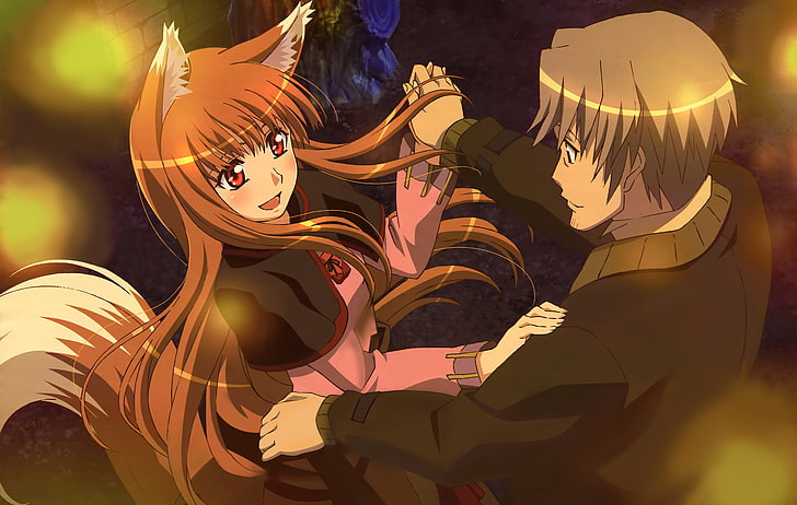 anime, Spice and Wolf, Holo, real people, arts culture and entertainment, HD wallpaper