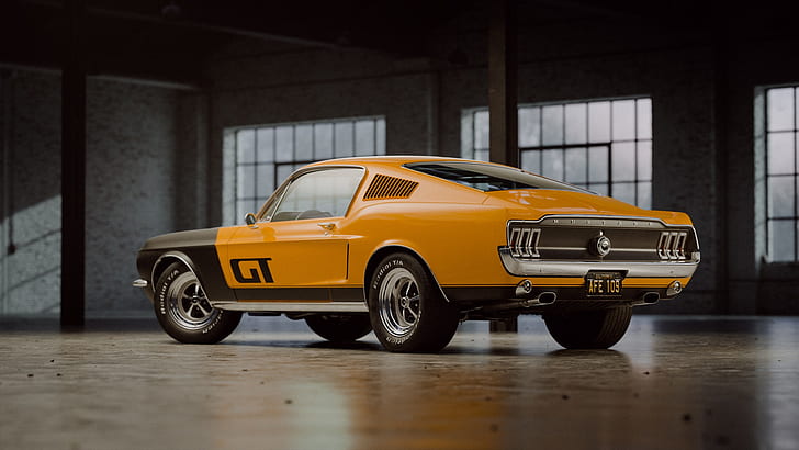 Hd Wallpaper Ford Mustang 1968 Ford Mustang Gt Ford Mustang Gt Fastback Wallpaper Flare
